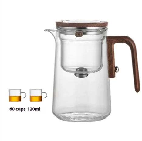 Glass Teapot with Heat-Resistant Filter Mimarta