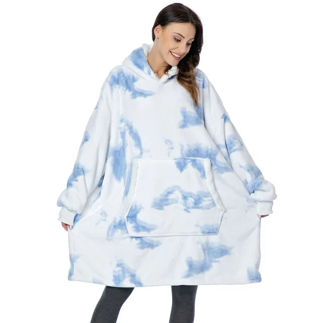 Winter Oversized Hoodies Women Rieworkes