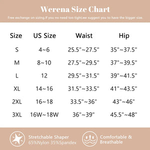 Werena Tummy Control Thong Shapewear for Women Seamless Shaping Thong Panties Body Shaper Underwear 01# Black 2 Pic Set 3X-Large Rieworkes