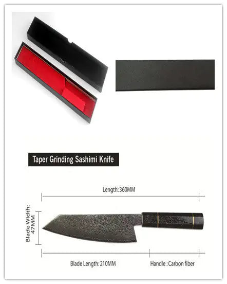 Pattern Kitchen Knife Rieworkes