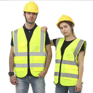 Reflective Vest with Pockets for Cycling Safety Wear Mimarta