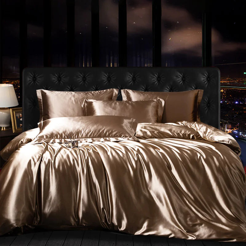 Luxury Silk 4-Piece Bedding Set Mimarta