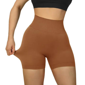 Sports Shorts Women High Waist Workout Seamless Fitness Yoga Shorts Rieworkes