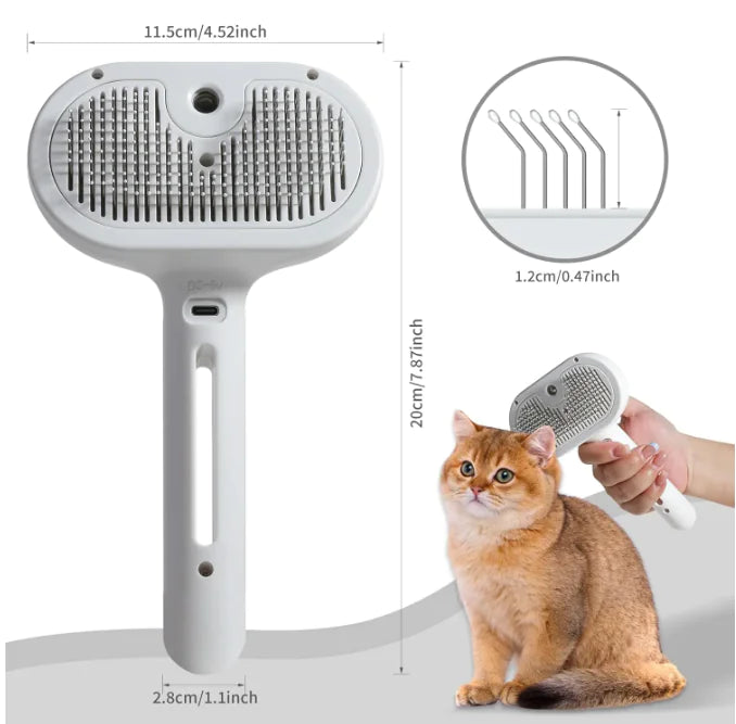 Pet Hair Spray Brush Mimarta