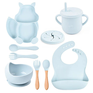 Baby Silicone Feeding Set Rieworkes
