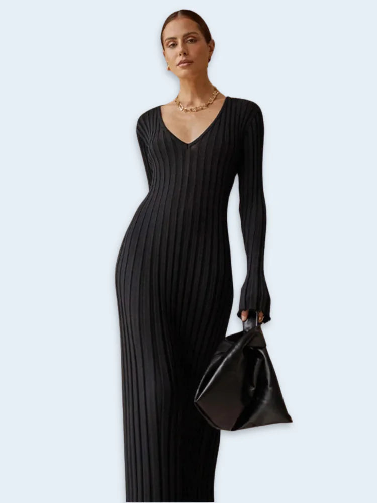 Fashion Personalized Knitted Dress For Women Rieworkes
