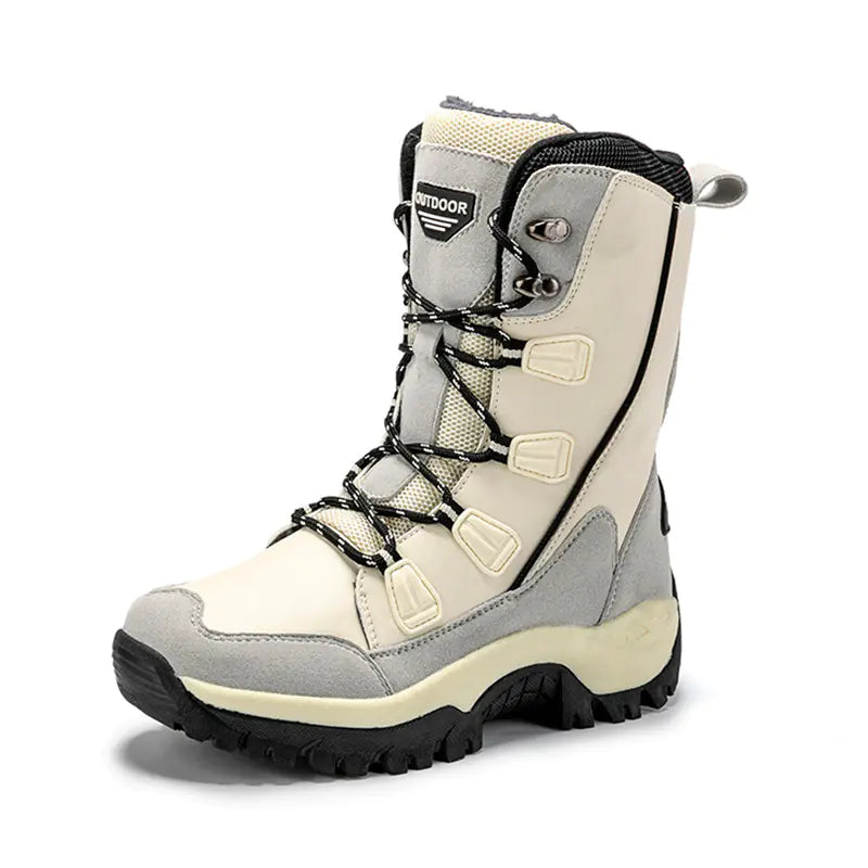 Fleece Lined Waterproof Snow Boots for Women Mimarta