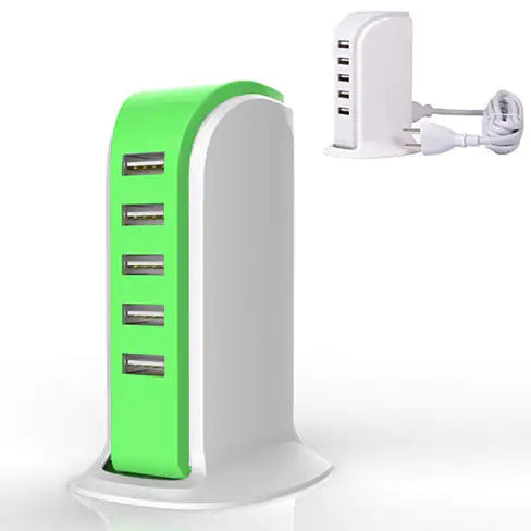 Smart Power Tower for Every Desk at Home or Office Charge any Gadget Rieworkes