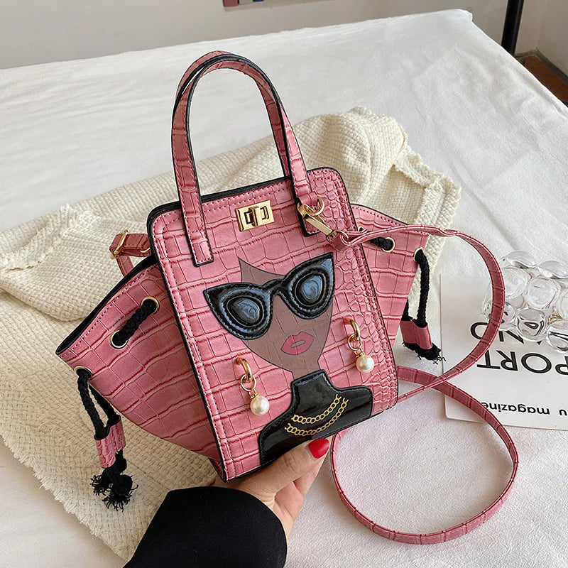 Glasses Beauty Diagonal HandBag Rieworkes