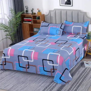 Cotton Bed Sheets Cover and Pillowcases Rieworkes