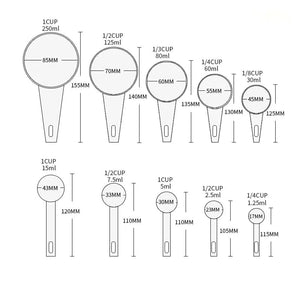 Measuring Spoons Cups Set Rieworkes