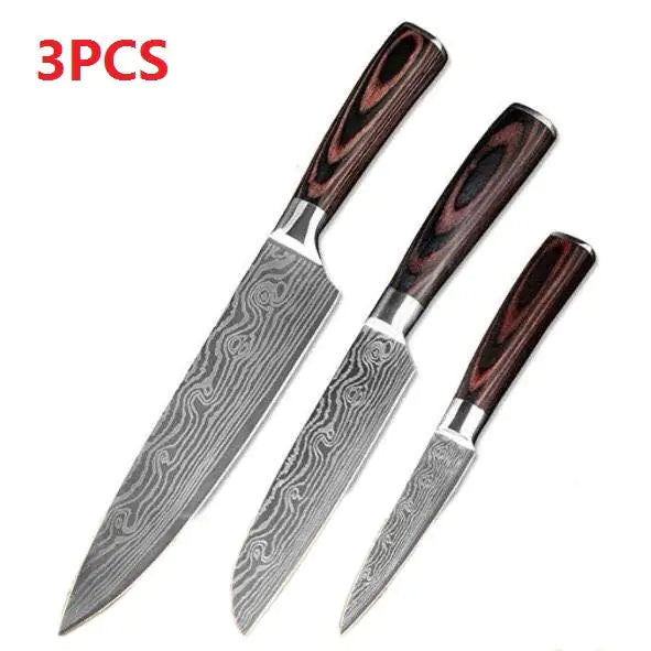 Carpenter's Special Set 6-piece Set 8-piece Set Knife Chef Knife Kitchen Knife Cooking Rieworkes