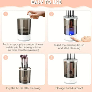 Automatic Makeup Brush Cleaner Rieworkes