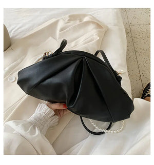 Trendy 2020 Women's Pleated Cloud Shoulder Bag Mimarta