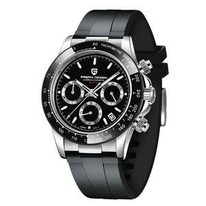Multifunctional Waterproof Silicone Band Quartz Watch Rieworkes