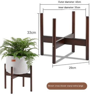 Nordic Cross Flower Pot Stand Rieworkes