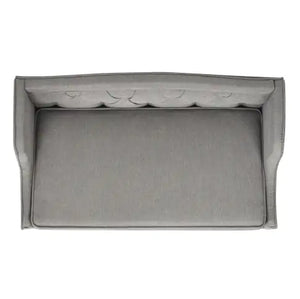 Robin 35 Tufted Wingback Pet Sofa Bed, Medium, Uptown Gray Stain Resistant High Performance Polyester Mimarta