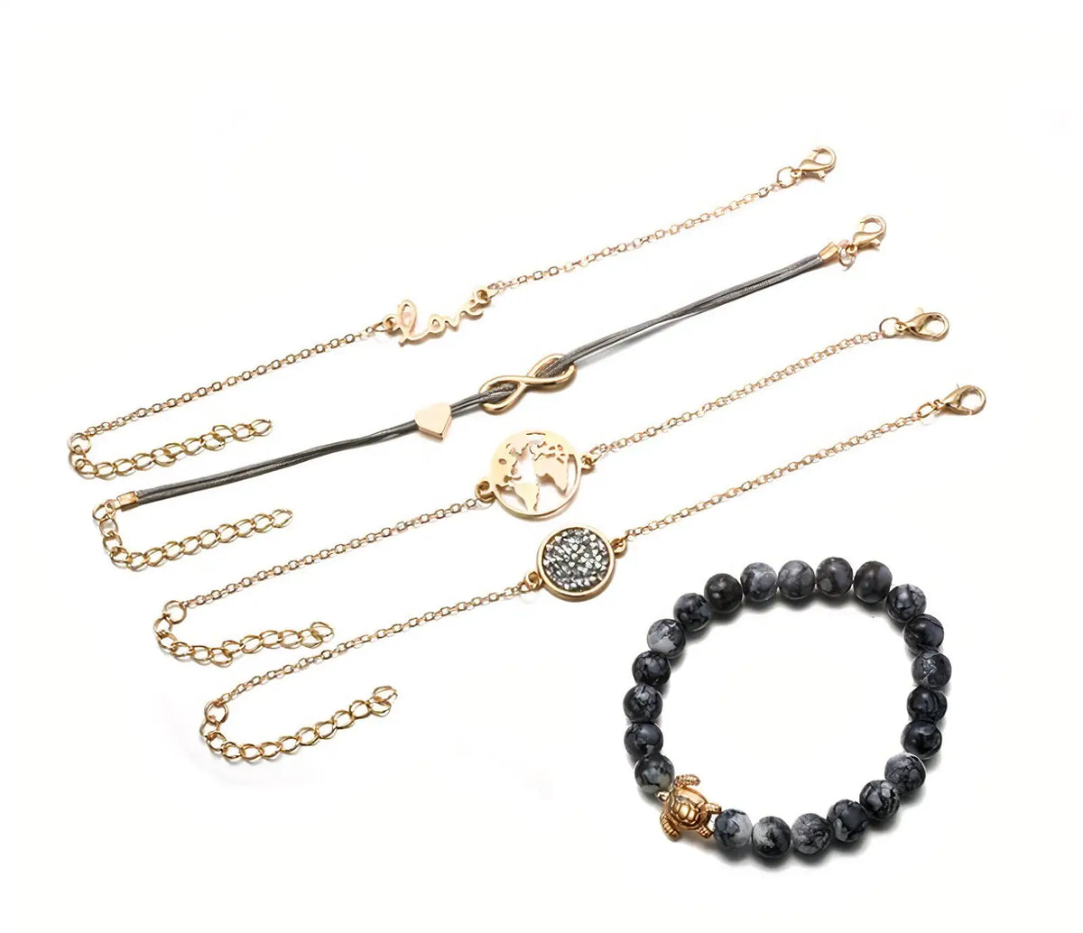 Stacked Bracelet Set #14 Rieworkes