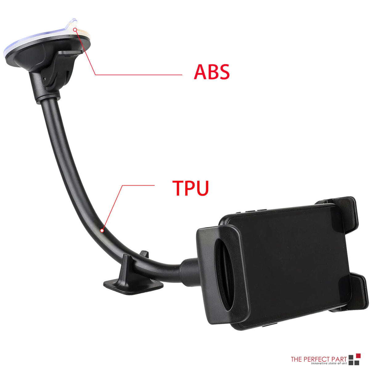 360° Universal Car Windshield Holder Desktop Mount For Cellphone Tablet iPad GPS Rieworkes