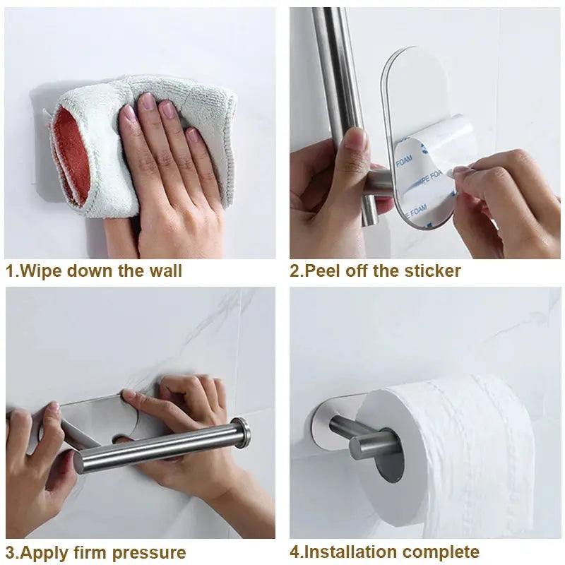 Stainless Steel Paper Towel Holder DD-Home Store