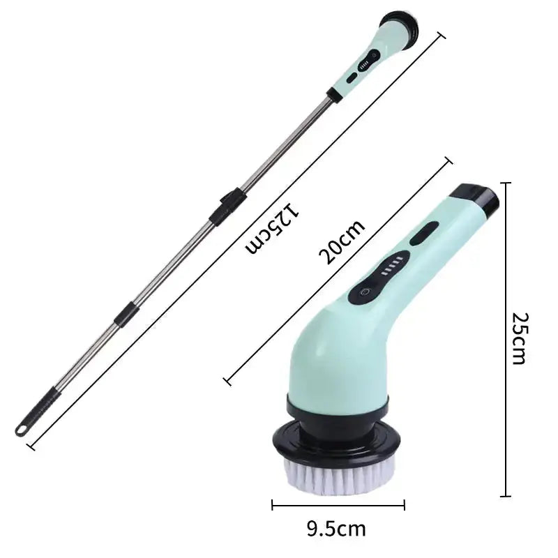 Wireless Multifunctional Cleaning Brush Rieworkes