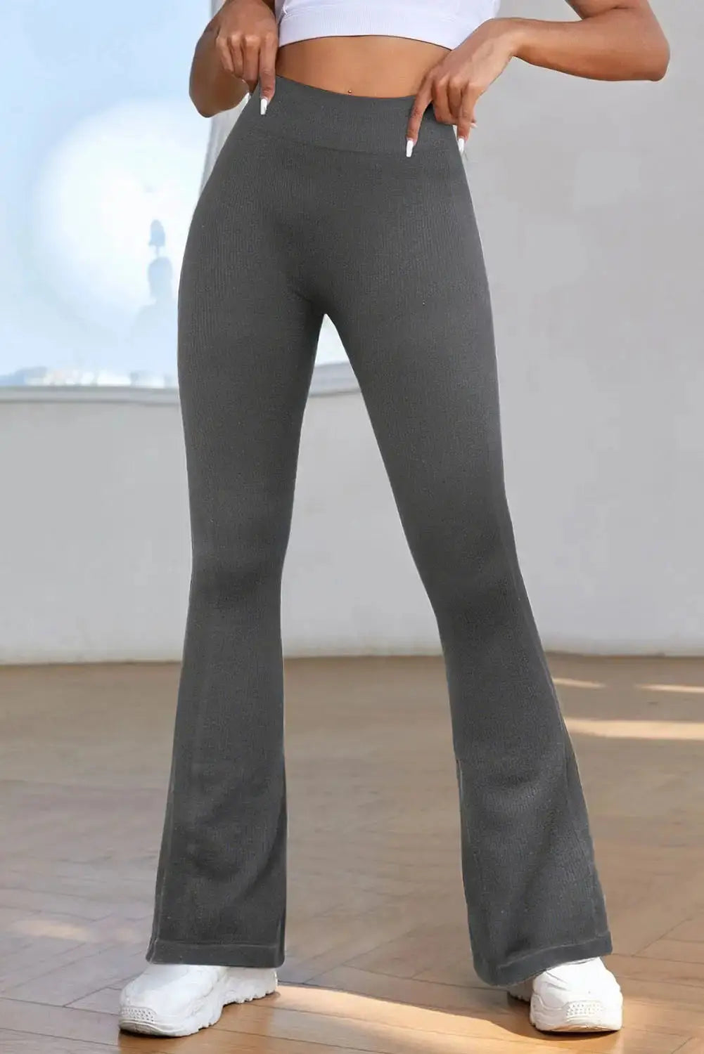 Tummy Control Flared Pants Rieworkes