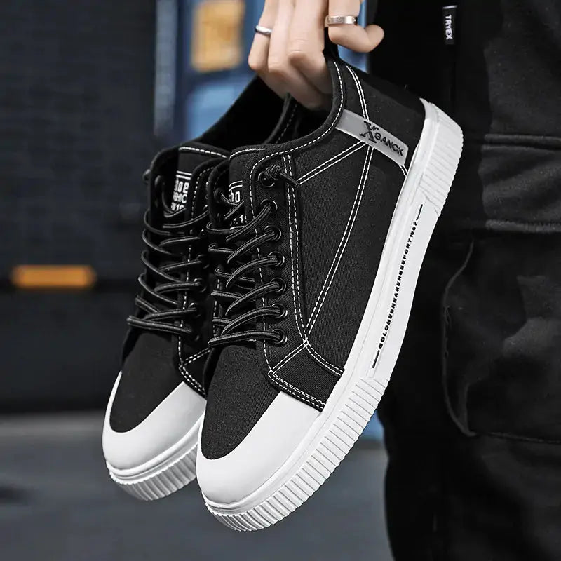 Breathable Canvas Sneakers for Men Rieworkes