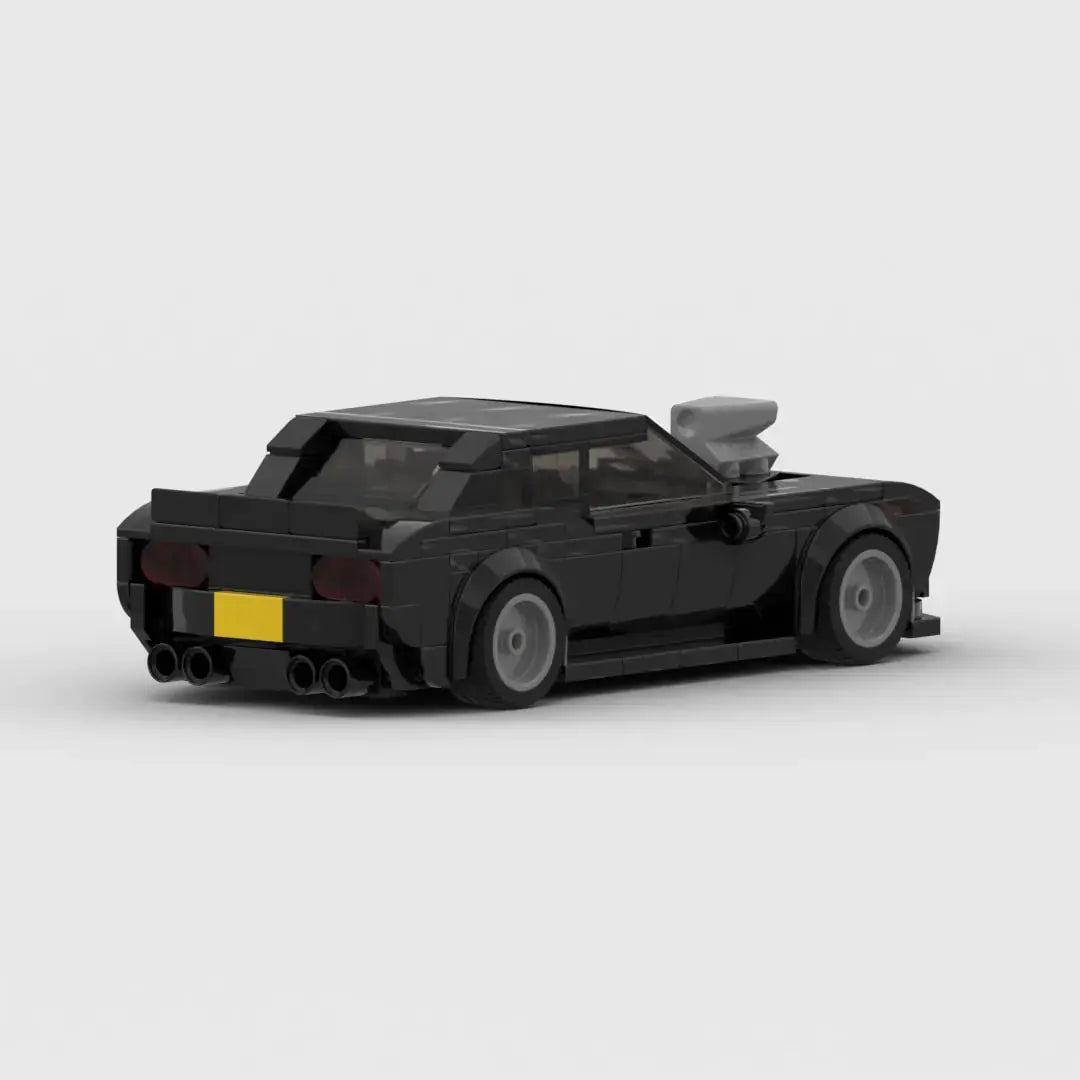 MOC Dodge Challenger Building Blocks Brick Rieworkes
