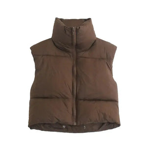 Quilted Vest Winter Coat Jacket Rieworkes