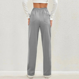 High- Waisted Casual Pants Rieworkes