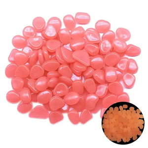 Glow in the Dark Garden Pebbles Rieworkes