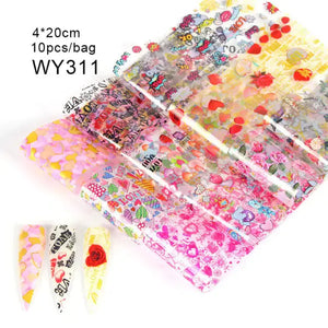 Nail Art Stickers Rieworkes