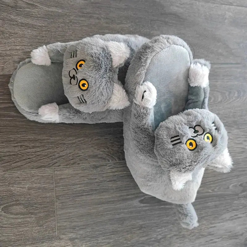 Cuddly Hug Cat Slippers Rieworkes