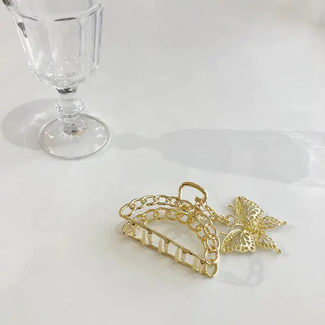 Butterfly Hair Claw Rieworkes