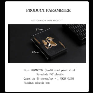 Black Gold Playing Cards Rieworkes