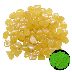 Glow in the Dark Garden Pebbles Rieworkes
