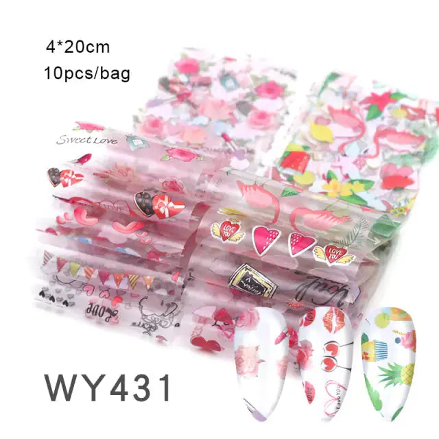 Nail Art Stickers Rieworkes