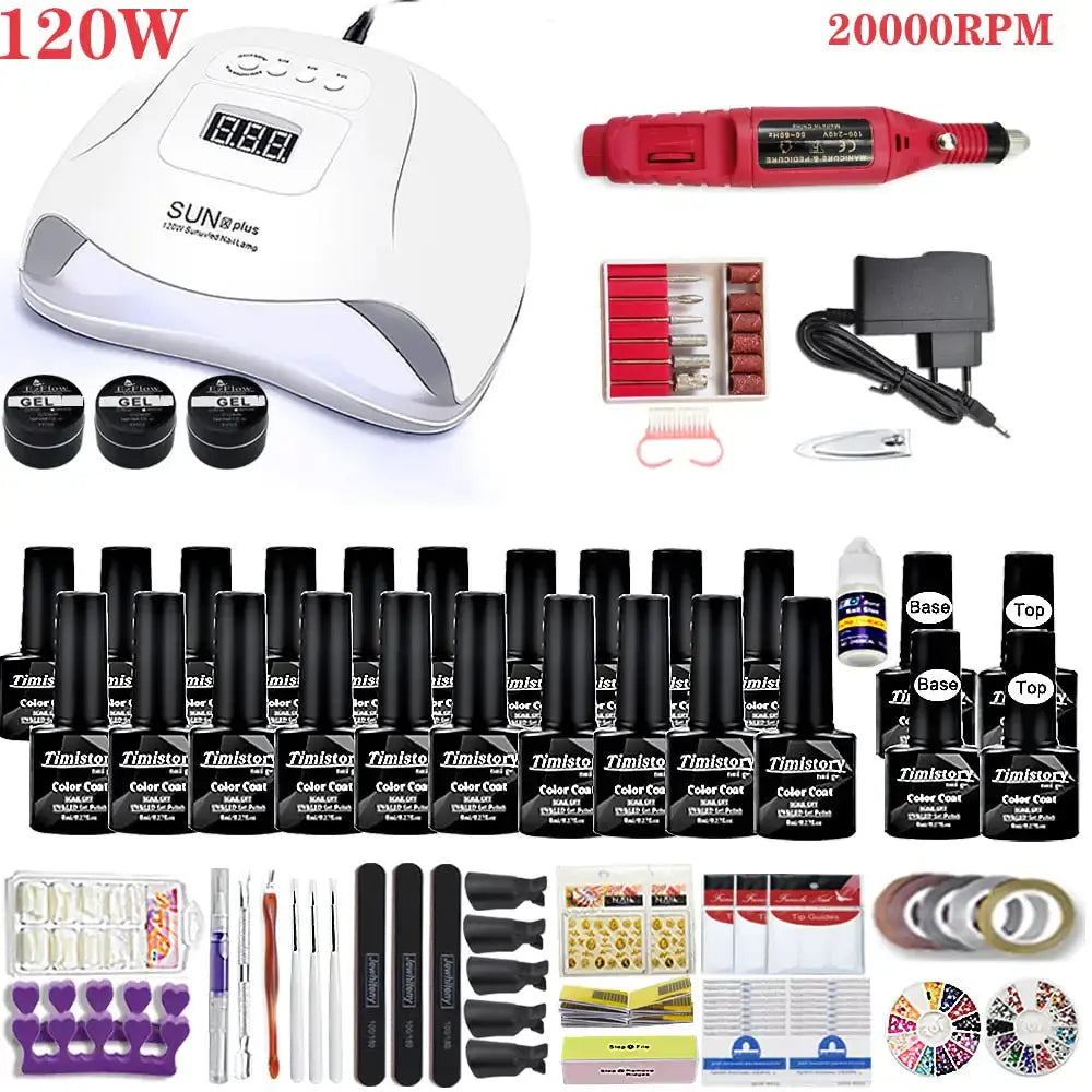 Nail Lamp Set Rieworkes