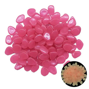 Glow in the Dark Garden Pebbles Rieworkes