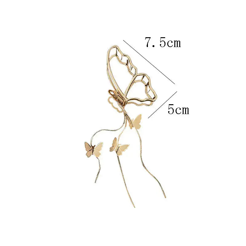 Butterfly Hair Claw Rieworkes