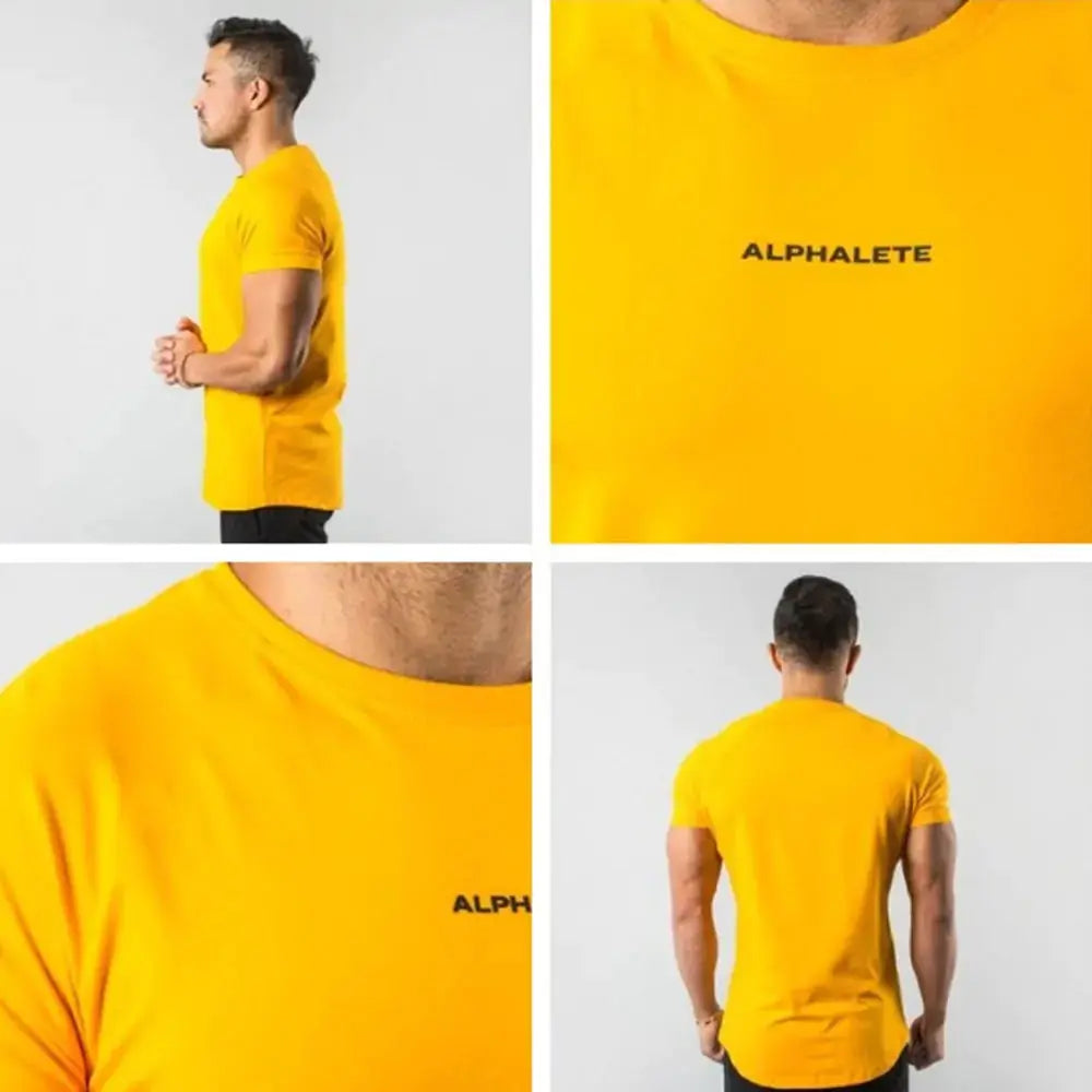 Men Fitted Gym T-Shirt Rieworkes