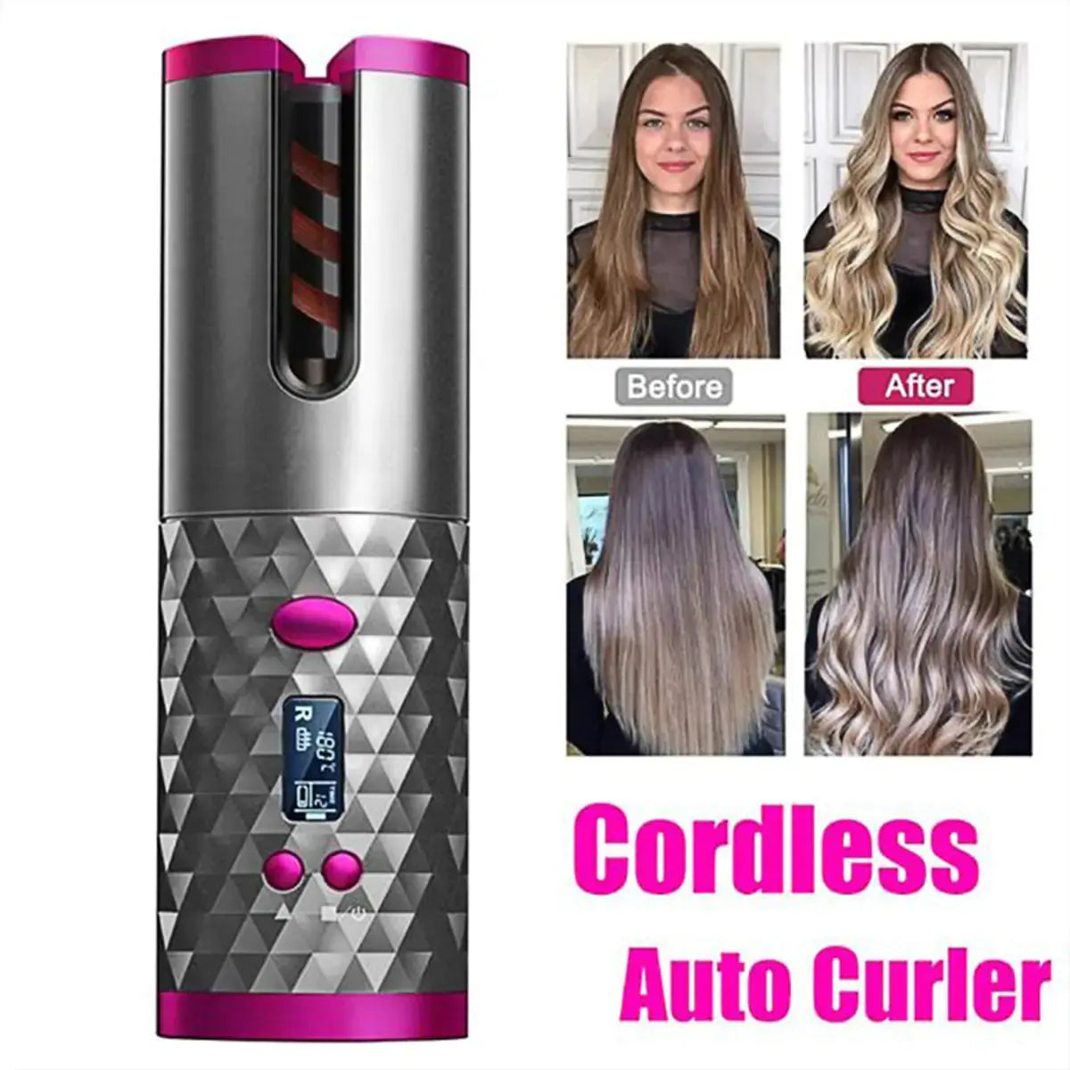 Wireless Hair Curler Rieworkes