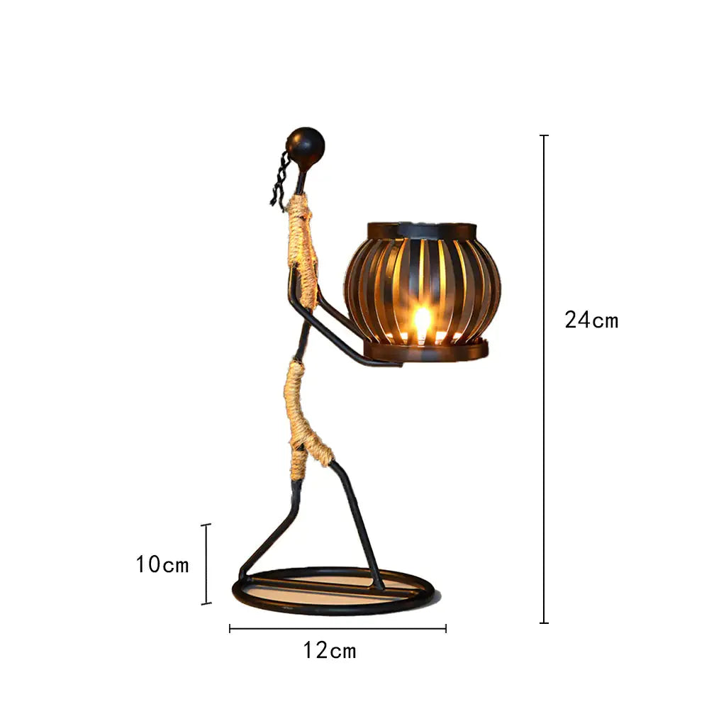 Little Man Candle Holder Rieworkes