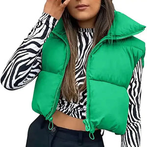 Quilted Vest Winter Coat Jacket Rieworkes