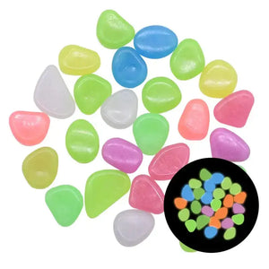 Glow in the Dark Garden Pebbles Rieworkes
