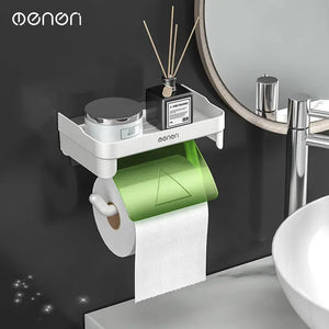 Wall Mount Toilet Paper Holder MENGNI Official Store