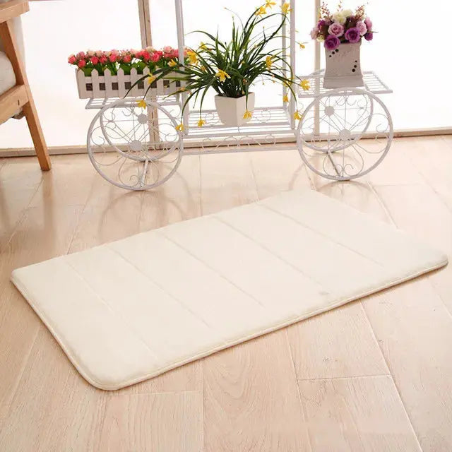 Super Absorbent Memory Foam Bathroom Rug GG Home Store