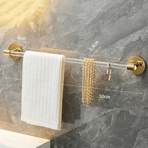 Towel Bar Roll Tissue Paper Holder Our Happiness Life Store