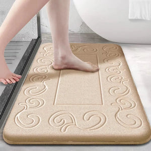 Water Absorbent Non-Slip Memory Foam Bathroom Mat Shop1102602078 Store
