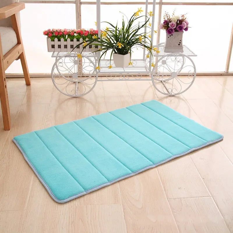 Super Absorbent Memory Foam Bathroom Rug GG Home Store